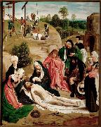 Geertgen Tot Sint Jans, Geertgen painted The Lamentation of Christ for the altarpiece of the monastery of the Knights of Saint John in Haarlem